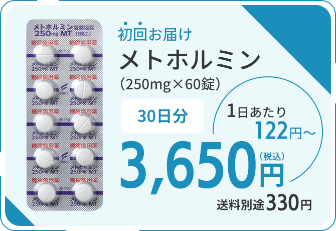 初回お届けメトホルミン